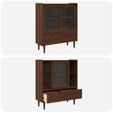 Cupboard BILBAO Dark Caramel 104 x 40 x 120 cm 42041330