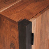 Sideboard Brown 55 x 30 x 75 cm Solid Acacia Wood 4104006