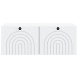 Wall-Mounted TV Cabinet White 78.5 x 41 x 30 cm Engineered Wood 898175