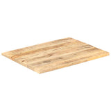 Table Top Solid Mango Wood 25-27 mm 90x60 cm 286023