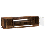 LED TV Cabinet Old Wood Engineered Wood 897353