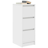 Sideboard White 29.5x34x76 cm Engineered Wood 861634