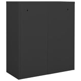 Office Cabinet Anthracite Steel Medium Locks Office Cabinet 336412