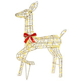Reindeer Family 3 pcs Warm white 67 x 26 x 127 cm PET 42019051