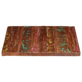 Table Top 90x80x2.5 cm Rectangular Solid Wood Reclaimed 371080