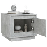 Coffee Table Concrete Grey 51x50x44 cm Engineered Wood 819872