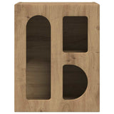 Bedside Table 2 pcs Artisan Oak 40 x 35 x 50 cm Engineered Wood 891263