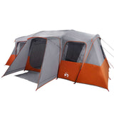Family Tent Tunnel 16-Person Grey Waterproof 94709