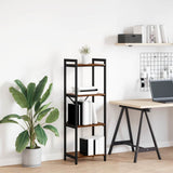 Bookshelf Smoked Oak 40 x 30 x 119 cm Engineered Wood 868361