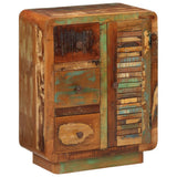 Sideboard with 3 Drawers 55x30x70 cm Solid Wood Reclaimed 352026