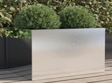 Planter Silver 62x47x46 cm Stainless Steel 841605
