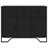 Sideboard Black 97x32.5x74.5 cm Engineered Wood 848559