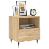 Bedside Cabinets 2 pcs Sonoma Oak 40x35x47.5 cm Engineered Wood 827395