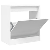 Shoe Cabinet White 60x34x63.5 cm Engineered Wood 839938