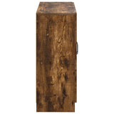 Bathroom Storage Cainet UTRECHT Smoked Oak 59.5 x 31 x 77 cm 897720