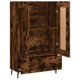 Highboard Smoked Oak 69.5x31x115 cm Engineered Wood 830345