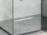 Shower Drain 2-in-1 with 360&deg Siphon Silver 54 x 11 x 9.5 cm 42015961