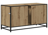 Bathroom Cabinet Artisan Oak 80 x 33 x 60 cm Engineered Wood 883632