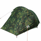 Camping Tent Tunnel 3-Person Camouflage Waterproof 4009629