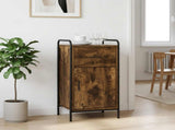 Sideboard Smoked Oak 40 x 33 x 80.5 cm Engineered Wood 8013808