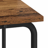 Desk with Storage Oak Wood 60 x 50 x 91 cm 8008018