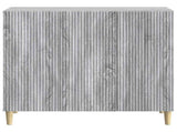 Sideboard Grey Sonoma 89 x 34.5 x 80 cm Engineered Wood 894651
