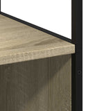 Bathroom Cabinet Sonoma Oak 35x37.5x166 cm Engineered Wood 849245