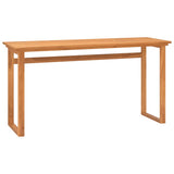 Desk 120x45x75 cm Solid Wood Teak 337925