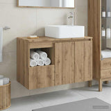Bathroom Furniture Set 2 pcs Artisan Oak Engineered Wood 3404073
