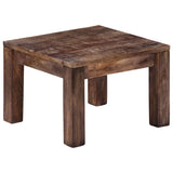Coffee Table 50x50x35 cm Solid Mango Wood 247468