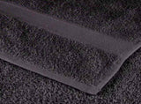 Premium Towels "SOLUND" 2 pcs Anthracite 100x200 cm 600 gsm 137172
