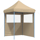 Party Tent Folding Beige 200 x 200 x 306 cm Oxford Fabric 42023522