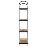 Bookshelf 4-Tier 80 x 30 x 146 cm Engineered wood Artisan Oak 879898