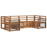 Sofa Sets 6 pcs Natural Solid Acacia Wood 3375379