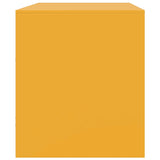 TV Cabinet Mustard Yellow 67x39x44 cm Steel 841745