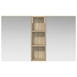 Bathroom Cabinet Set 3 pcs 100 x 10.5 x 60.5 cm Engineered wood 3403698