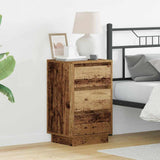 Bedside Cabinet Old Wood 39 x 34.5 x 65 cm Engineered wood 869632