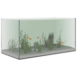 Aquarium with Storage Transparent 60 x 30 x 30 cm Glass 42020384