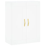 Highboard White 69.5x34x180 cm Engineered Wood 3199921