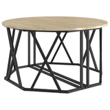 Coffee Table Sonoma Oak 80 x 80 x 42 cm 868250