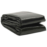 92963 Rectangular Pool Cover 500x300 cm PE Black