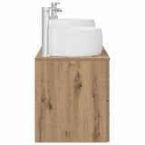 Bathroom Furniture Set 3 pcs Artisan Oak 49.5 x 44.5 x 66 cm 3405922
