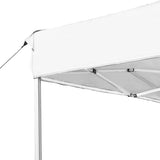 Professional Folding Party Tent Aluminium 4.5x3 m White 45495