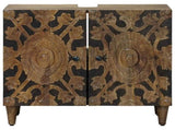Bathroom Sink Cabinet Brown 62 x 33 x 58 cm Solid Mango Wood 4018351