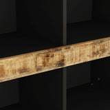 Side Cabinet 85x33x107 cm Solid Wood Mango 352901