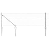 Welded Wire Fence with Spikes 100 x 0.6 m 3353442