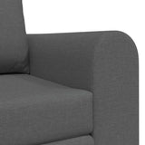 Sofa Bed Dark grey 148 x 71 x 83 cm Fabric 4106674