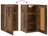 Wall Cabinet Old Wood 34.5 x 34 x 90 cm Engineered Wood 8010886