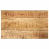 Table Top 60x40x3.8 cm Rectangular Solid Wood Rough Mango 371381