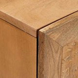 TV Units Light Brown 105 x 33 x 46 cm Solid Mango Wood 4018080